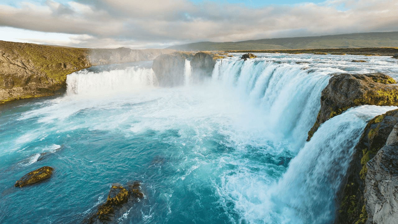 Goðafoss in North Iceland
